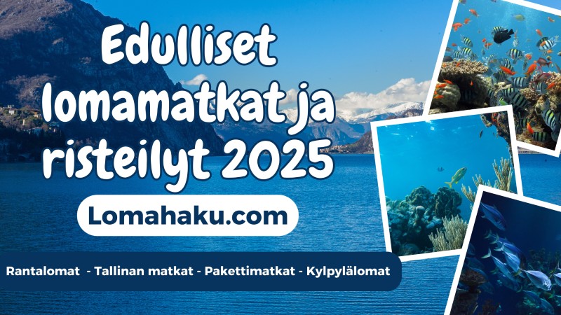 Lomahaku - Parhaat lomakohteet